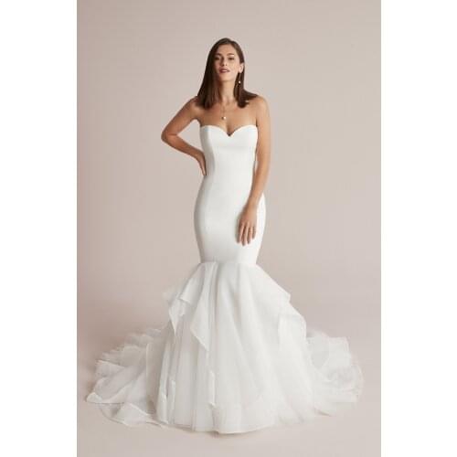 Свадебные платья силуэта русалка FANAN China At AliExpress