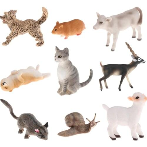 Animals Model Figure Miniature Animal Figurines for Kids Children