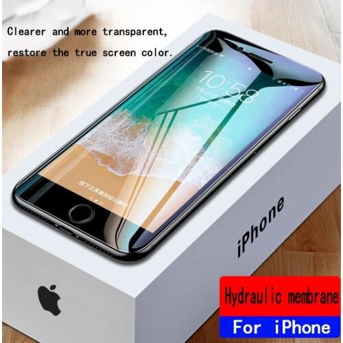 3PCS and 2PCS Full Cover Hydrogel Film On the Screen Protector For iPhone 7 8 6 6s Plus for iPhone X XR XS MAX 11 12 Pro mini SE