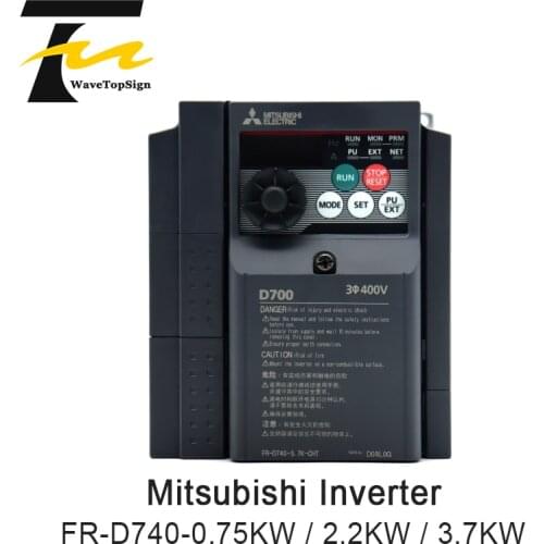 Mitsubishi inverter FR-D740-0.75K-CHT FR-D740-2.2K-CHT FR-D740-3.7K-CHT FR-D740-7.5K-CHT 3 Phase 380V