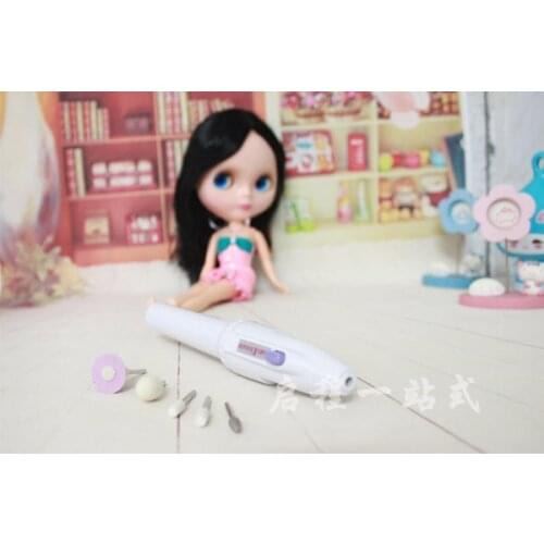 Doll grinding nose carved mouth change makeup tool for blyth doll accessory Tools DIY electric sander polishing nails decorator