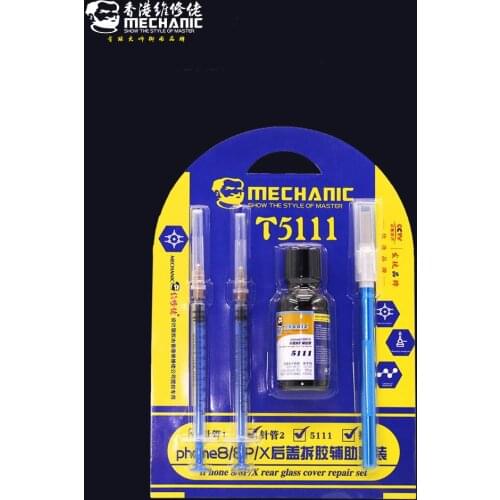 MECHANIC 20ML/bottle 5111 Back cover disassembly auxiliary liquid Glass Cover Glue Remover for iPhone 8/8P/X