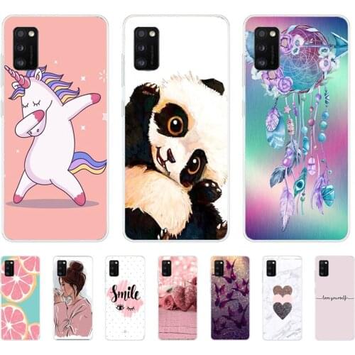 Soft Case Silicone Back Cover For Cute Phone Cases Cover Bumper for Samsung Galaxy A11 A10 A10S A20 A20S A20E A21S A31 A41 A40