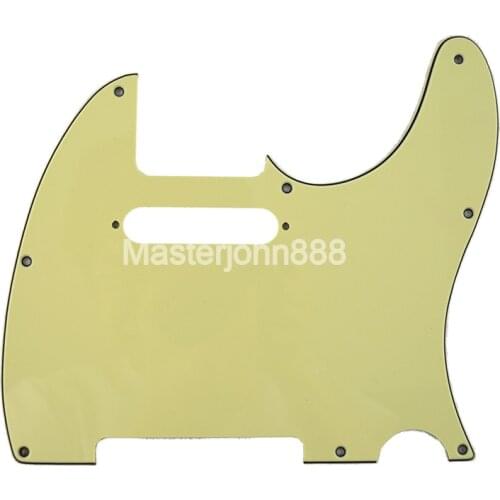 Mint Green 3-PLY Electric Guitar Pickguards For Tele Style Guitar Free Shipping Wholesales