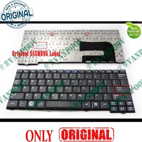 Genuine New Notebook Laptop keyboard for Samsung NP-NC10 ND10 NC10 N110 N130 NP-N130 Black US Version - V100560BS1, HV100560BS