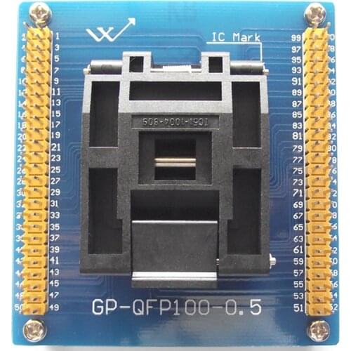 Ic51-1004-809-23 test stand qfp100 tqfp100 lqfp100 programming stand burning stand
