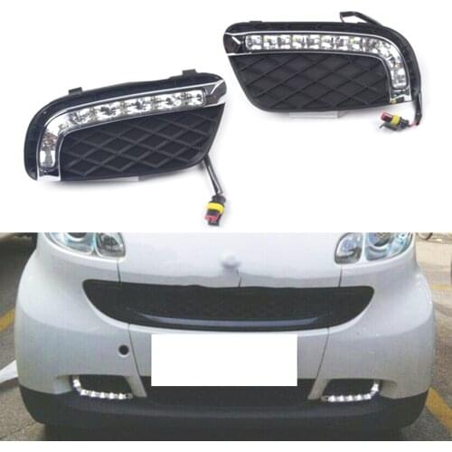 LED Daytime Running Light For Mercedes Benz Smart Fortwo DRL 2008 2009 2010 2011