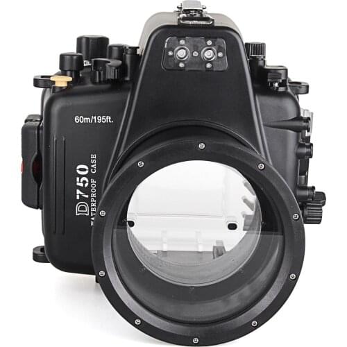 Meikon Waterproof Underwater Camera Housing Case Diving Equipment 60m/195ft for Nikon D500