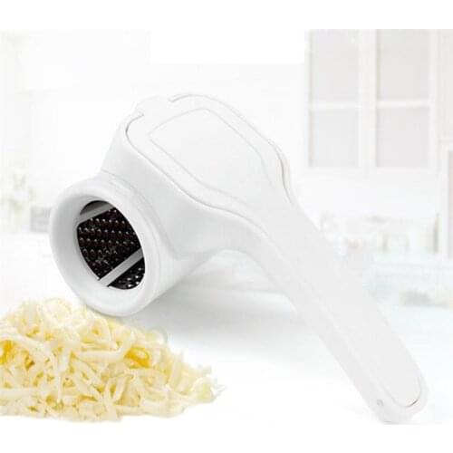 1PCS Rotary Cheese Grater Nuts Chocolate Cutter Stainless Steel Blades Easy Cleaning for kitchen accessories Dropshipping