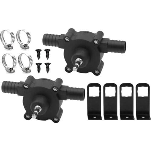 2Pack Portable Electric Drill Powered Water Pump Hand Self-Priming Transfer Pumps Electric Screwdrive