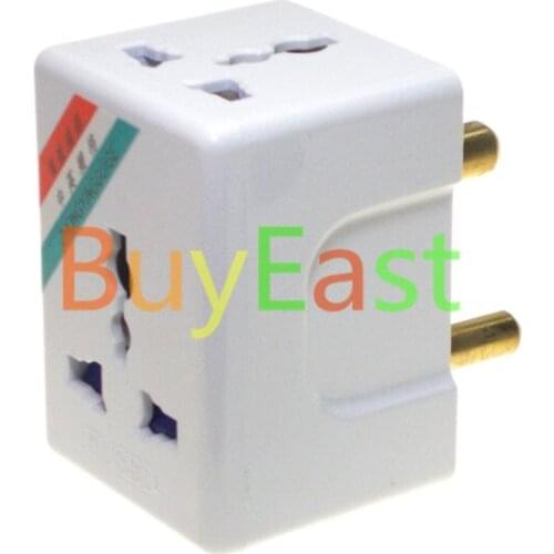 Big South Africa Electrical Adapter Type M 8.7mm 3 Way Multi Outlet 15A Fused
