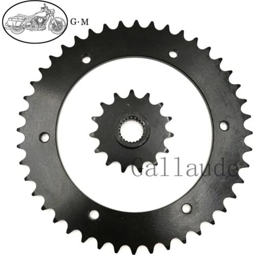 520 Chain Motorcycle Front Rear Sprocket gear transmission 44-15 Teeth For Yamaha TTR250 TT-R250 TT250R TTR 250