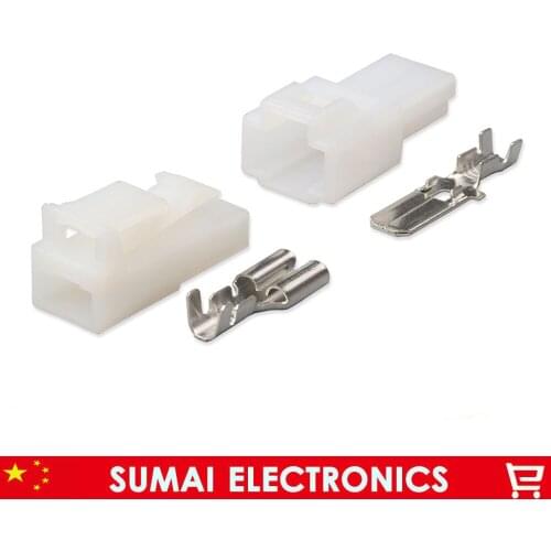 6.3mm 1 Pin/way car connector,Car Electrical connector kits,Wire harness connector for car boat ect