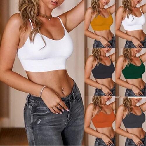 Seamless Sports Yoga Bra Top Fitness Running Tracksuit Fashion Cami Top Push Up Sportswear Gym Work Out Casual Clothing Outfits