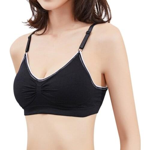 Women Padded Seamless Bras Sexy Lingeries Push Up Tanks Women Sports Bras Fitness Tube Tops
