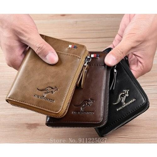 Xiaomi Anti-theft Brush Antimagnetic Wallet Men RFID Protected Card Case Large-capacity Coin Purse Card Holder