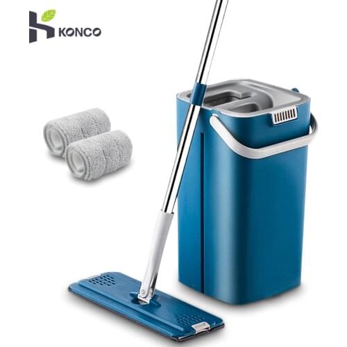 Multi-functional Mop,mop Bucket Set,microfiber Flat Cleaning Squeeze Hand Free Floor Mop For Floor Cleaning