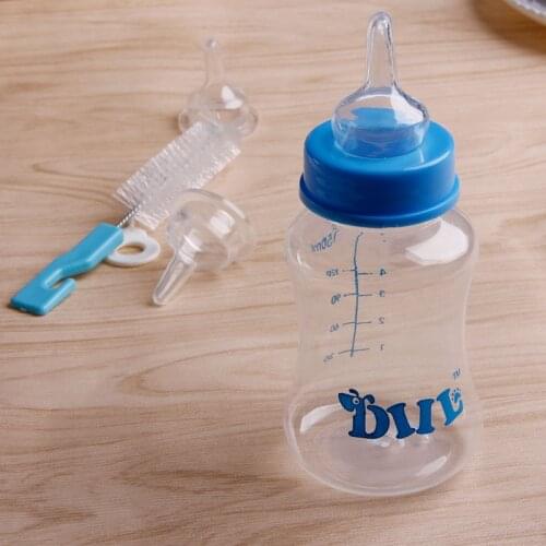 Feeding Nursing Bottle Nipple Brush Kit For Pet Dog Puppy Cat Kitten Hot good qualitydog water bottle