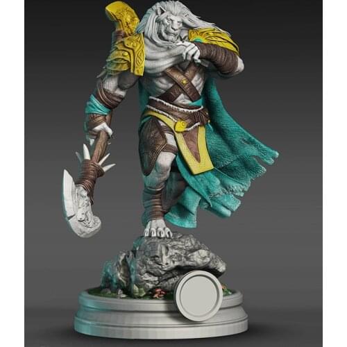 75mm 100mm Resin Model Kits Tiger Man Figure Unpainted No Color DW-042