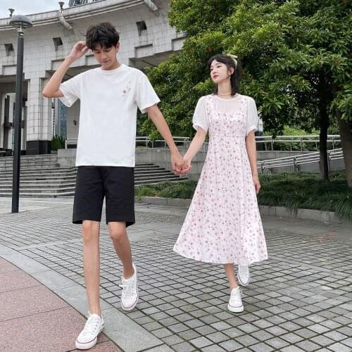 The new 2021 dress is a two-piece set for couples couples clothes couples clothing