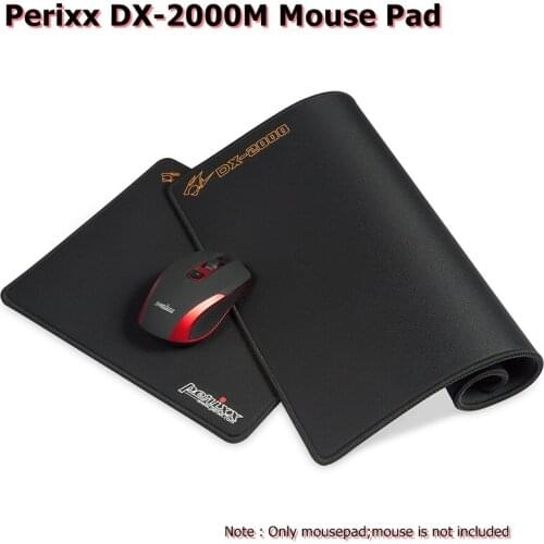New Arrival Brand New Perixx DX-2000M Locked-Edge Gaming Control Type Non-Slip Buttom Gaming Mouse Pad (250 x 210 x 4mm)
