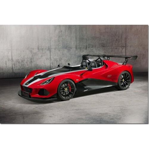 Supercar Poster Lotus 3 Eleven 430 Wallpaper HD Prints Canvas Painting Wall art Picture Home Decorations