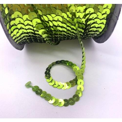 6mm 5Yards Sequin Flat Round Loose Sequins Crafts Paillette Sewing Clothes Decoration DIY Accessory Lentejuelas Para Coser#10