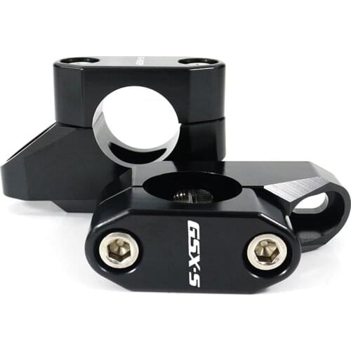 Fit For Suzuki GSX-S750 2017 2018 2019 2020 28mm 1 1/8" Motorcycle Off-set Handlebar Riser Back Moved Fat Bar Mount Risers