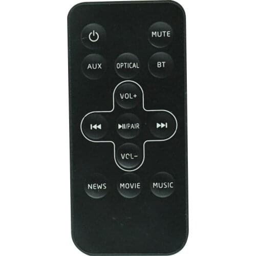 Remote Control For Toshiba TRM-SBX1000 TY-SBX130 TY-SBX130B TY-SBX1000 TRM-SBX210 2.0 2.1 Channel Bluetooth Soundbar System