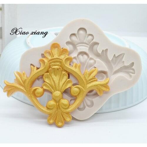 Relief Lace Cake Border Silicone Molds DIY Fondant Cake Decorating Tools Chocolate Gumpaste Polymer Clay Candy Moulds M420