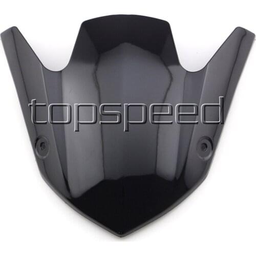 Black Motorcycle Windshield Windscreen For Kawasaki Z1000 2015-2016