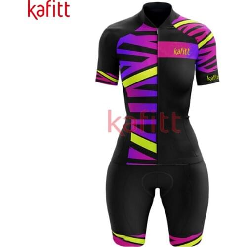 Cafete New Womens Triathlon Secial Training Racing Suit Cycling Suit Uniform Jumpsuit Summer Breathable Tight Cycling Auit