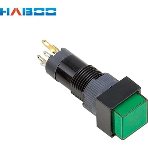 10mm Illuminated Push Button Switch Momentary With Led Lighting Reset 6V 12V 24V