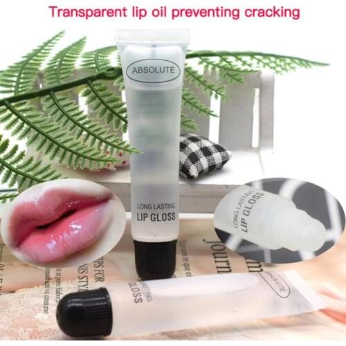 18ml Nutritious Transparent Soft Tube Lip Oil Lipgloss Moisturizer Lips Makeup Clear Lip Gloss Liquid Lipstick Kit Makeup Balm