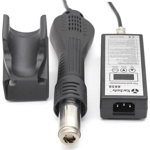 220V Portable BGA SMD Rework Solder Station DIY Hot Air Blower Heat Gun Hair Dryer Soldering Hairdryer 8858 VS 858 858D 8586