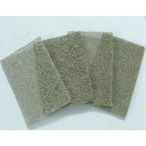 4mm thick through hole 60% environmental protection new material foam aluminum sound absorption sound insulation filter closed h