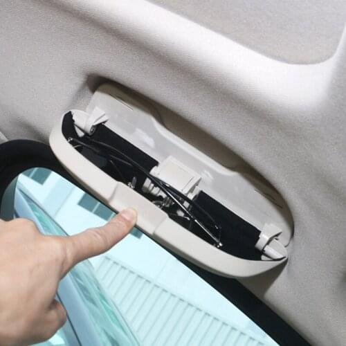 For BMW 1 3 5 5gt 7 Series X3 X4 X5 X6 F20 F21 F30 F31 F34 F07 F10 F11 F18 F01 F03 G11 Car Sunglasses Case Glasses Storage Box