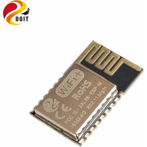 DOIT 3pcs/lot Mini Ultra-small size ESP-M2 from esp8285 Serial Wireless WiFi Transmission Module Fully Compatible with ESP8266
