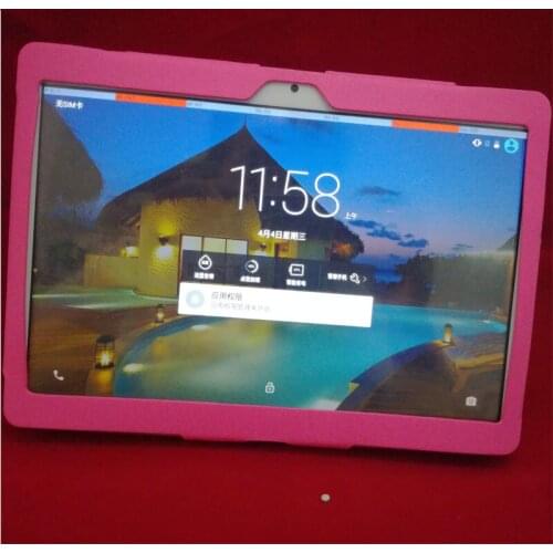 Myslc PU Leather Cover Case For Bravis NB961 3G 9.6 inch Tablet