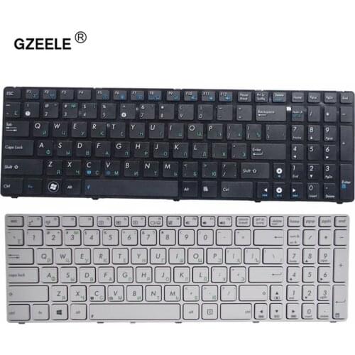 GZEELE new FOR ASUS K73SV A73 A73B A73E A73S A73T K72D K72DR K72DY K72J x53 k52 RU Russian NEW Laptop keyboard black with frame