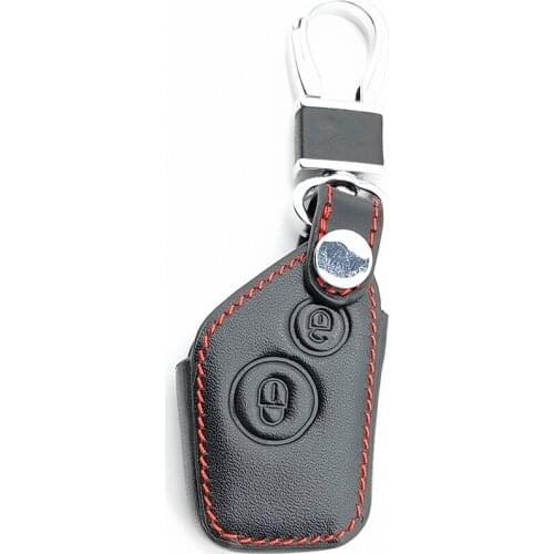 Hot sale 2 button leather car Key Case Cover For Citroen Elysee Saxo Xsara Picasso Berlingo C2 C3 for Peugeot 106 206 306 205