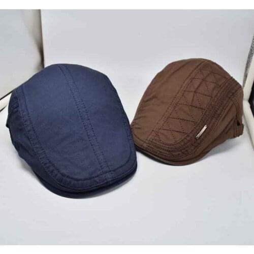 Summer New Style Beret Unisex Can Adjust Sunscreen Gentleman Cap Tates The Same Style Restaurant Waiter Outdoor Hat