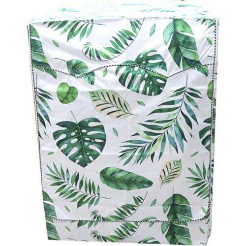 New Waterproof Washing Machine Cover Home Polyester Roller Laundry Silver Coating Dustproof Case Cover