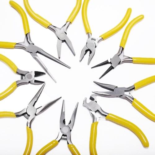 DIY Stainless Steel Jewelry Pliers for Jewelry Making Hand Pliers Mini Tool Pliers Diy Jewelry Findings 15cm