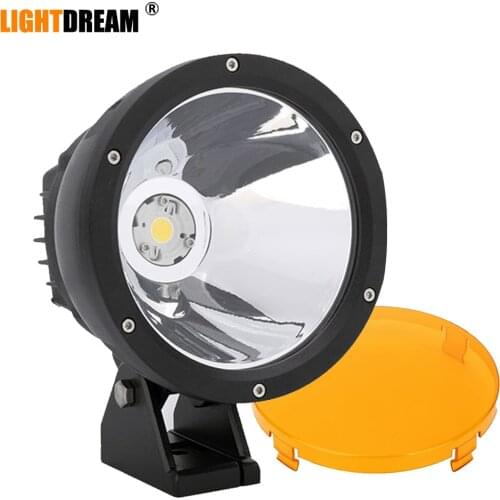 6.7" inch Round 50W Led Cannon lights Narrow Pencil Beam 4x4 Car Transports off road Led Driving Lights x1pc