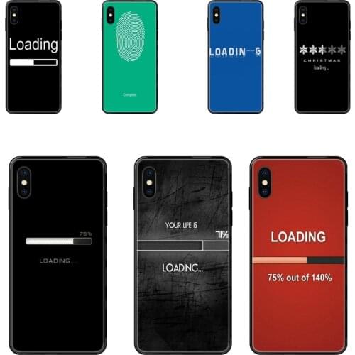 For Xiaomi Redmi 3S 4X 4A 5 5A 6 6A 7 7A 8 8A 8T 9 9A K20 K30 S2 Y2 Pro Plus Ultra Loading Light Black Soft TPU Case Coque Cover