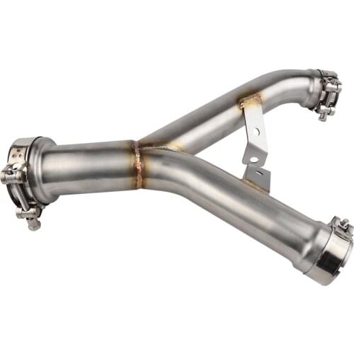 Motorcycle Stainless Steel Mid Pipe Decat Eliminator Race Exhaust For Kawasaki Z1000 Z 1000 2011-2018 2012 2013 2014 2015 2016