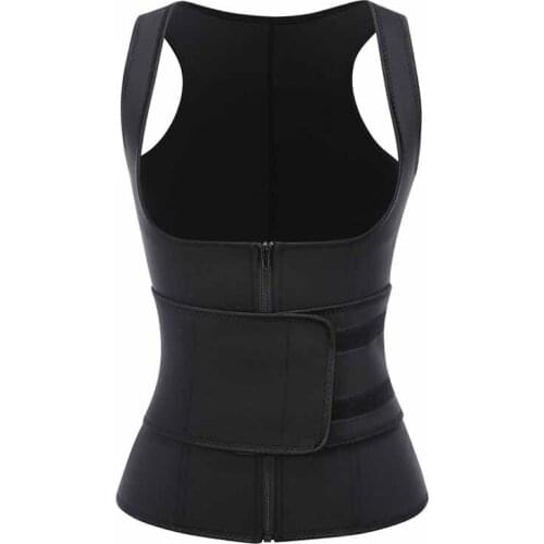 Womens Neoprene Waist Trainer Vest Slimming Body Shaper Sport Girdle Sauna Sweat Belly Weight Loss Compression Trimmer Workout