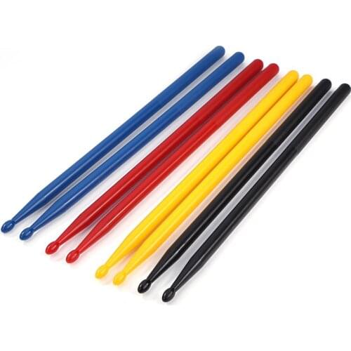 1 Pair Nylon Drum Sticks Percussion Applicable Musical Instrument Music Band Accessories for Children Drummer Learning