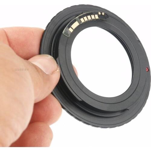 10 AF Confirm M42 Mount Lens Adapter for Canon EOS 7DII 6DII 200D 1300D 700D 800D 77D 80D 5Ds R 5DIII 5DIV 1DXII